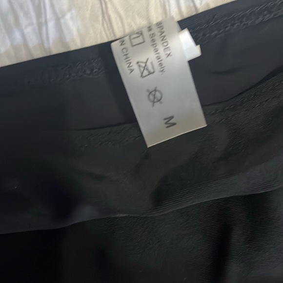 ‼️FINAL SALE‼️ NWOT black swim bottoms - Picture 2 of 4